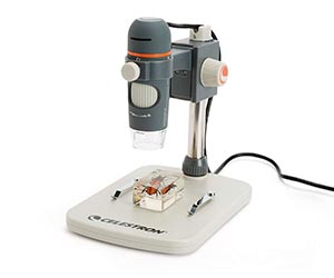 Celestron HDM Profesional Microscopio 5 Mp, USB, zoom hasta 200x